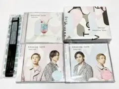 Amazing Love KinKi Kids FC限定 AB通常盤3形態 扇子 2026年最新】amazing love ファンクラブ盤の人気アイテム - メルカリ