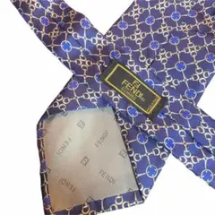 フェンディ　ネクタイ　総柄