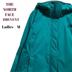【防水・透湿性】ザノースフェイスマウンテンパーカー　刺繍ロゴ　レディースM古着