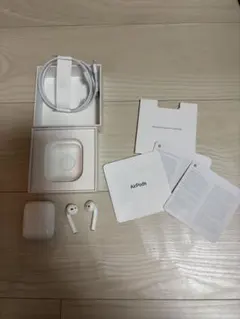 AirPods本体 ホワイト 充電ケース付き