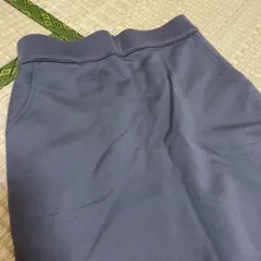 ブルーグレースリット入り タイトスカート