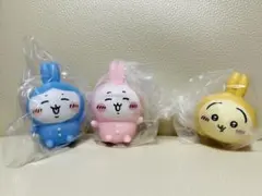 ちいかわ ソフビフィギュア4 ♡ちいかわ ♡ハチワレ ♡うさぎ