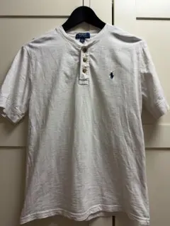 POLO Ralph Lauren ヘンリーネック Tシャツ 半袖 白
