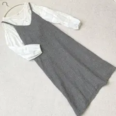 ROPE PICNIC 千鳥柄キャミワンピース