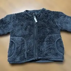 【美品】キッズ アウター フリース 黒 90cm