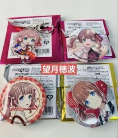 望月穂波　プロセカ　缶バッジ4個セット