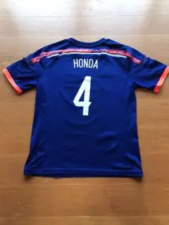 正規品 adidas 日本代表「4」本田圭佑 半袖 150 ユニフォーム