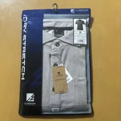IZ FRONTIER DRY STRETCH ポロシャツ M グレーのサムネイル