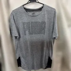 PUMA グレーTシャツ　XL 大きいサイズ