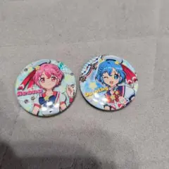 プリパラ 缶バッジ レオナ ドロシー 2点セットのサムネイル