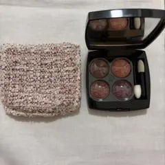 CHANELレキャトルオンブルツイード 02ツイードプールプル