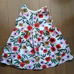 ユニクロ　マリメッコ　花柄　ワンピース 80