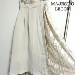 MAJESTIC LEGON/レース切替フレアスカートのサムネイル