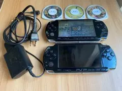 PSP2000 ジャンクセット 本体2台＋ソフト＋充電器