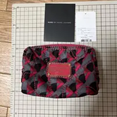 MARC BY MARC JACOBS ナイロンスモールコスメポーチ ピンクのサムネイル