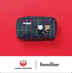 未開封】JAL機内販売限定 ファミリア JALオリジナルポーチ - メルカリ