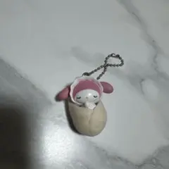 マイメロディ サンリオ おくるみベイビーマスコット キーホルダー ガチャ