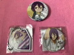 黒子のバスケ　紫原敦　アクリルストラップ　缶バッジ