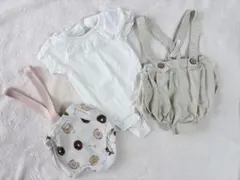 春〜夏用★ロンパース★カボチャパンツ