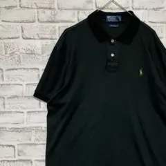 とんちょ 様専用ラルフローレン！ポロシャツ！半袖　ブラックロゴ刺繍 L 9