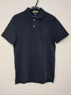 ✨希少✨RALPH LAUREN RUGBY ポロシャツ Ｒロゴ刺繍 ブラックSのサムネイル