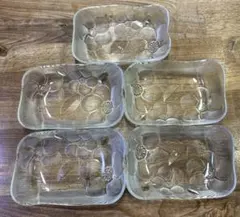 アデリア　花かざり　フルーツ皿　当時物　70s Aderia 昭和レトロ