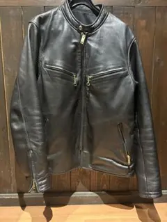 極美品】KADOYA 黒 レザージャケット M ATLAS-2/ブラック - メルカリ
