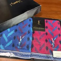 Yves Saint Laurent☆フェイスタオル 2枚セット（箱無し）
