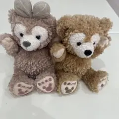 ダッフィー&シェリーメイパペットセット