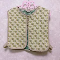 sm2サマンサモスモス❤️ゴブラン小花柄ベスト　ベージュ