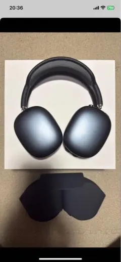 kj様専用販売 AirPods Max ミッドナイト USB-C対応 箱あり