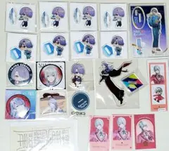 弦月藤士郎 グッズ アクスタ 缶バッジ まとめ売り