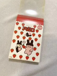【平成レトロ】アポロチョコレート＊メモ帳 8柄⭐︎シール付き⭐︎明治製菓・日本製