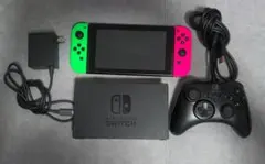 Nintendo Switch 本体 ネオングリーン ネオンピンク