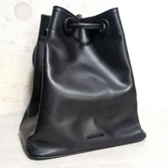 ALTROSE（オルトローズ）2WAY巾着バッグ ブラック