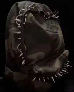 【新品】カモフラージュ スタッズ archive リュック y2k迷彩柄 地雷