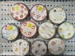 限定星燈社マステ 紙博8種類 文具女子博3種類 バラでのご購入も歓迎