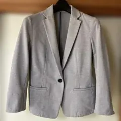 COMME CA ISM グレー テーラードジャケット