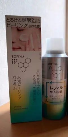 SOFINA iP 水光ピーリング泡セラム＋ レフィルセット新品未使用のサムネイル