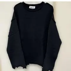 ジャーナルスタンダード新品同様EVILLAST ブラック スウェット