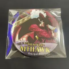 ワンピース ミホーク 輩缶バッジ PINK＆GOLD