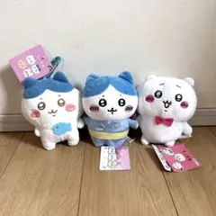 ちいかわ　ぬいぐるみ　マスコット　ハチワレのサムネイル