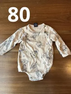 BABYDOLL トイ・ストーリー ロンパース 80起毛