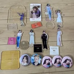 TWICE ミナ グッズセット アクスタ 缶バッジ キーホルダー - メルカリ