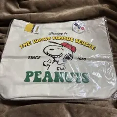 スヌーピー　SNOOPY ビッグトートバッグ　PEANUTS アミューズメント