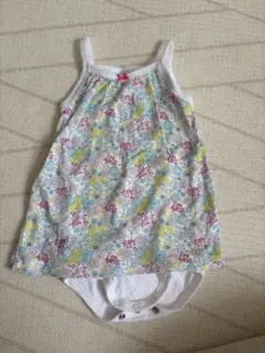 PETIT BATEAU 花柄ロンパース 12m/74cm