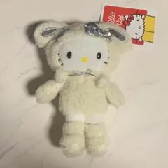 ハローキティ展 限定 雪うさぎ　京都限定 ぬいぐるみ