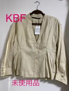KBF リネンブラウス　リネンジャケット　タグ付き未使用品のサムネイル