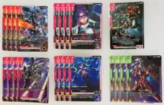 ガンダムカードパラレルシャア専用ゲルググ リックドム 各4枚セット未