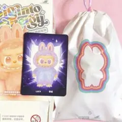 ラブブ　LABUBU エナジー　LUCK ラック　ポップマート